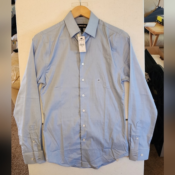 Express 1MX Men's Dress Shirt - Picture 1 of 6